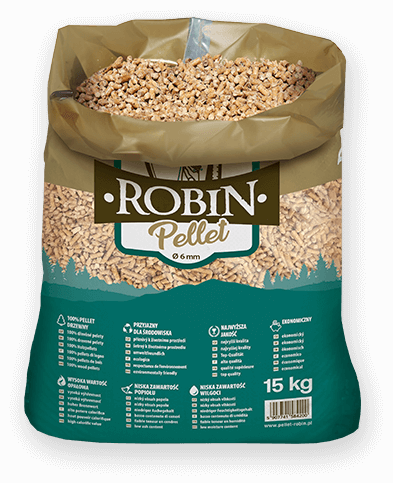 worek pelletu opałowego Robin do kupienia w Lipnie lub sklepie internetowym